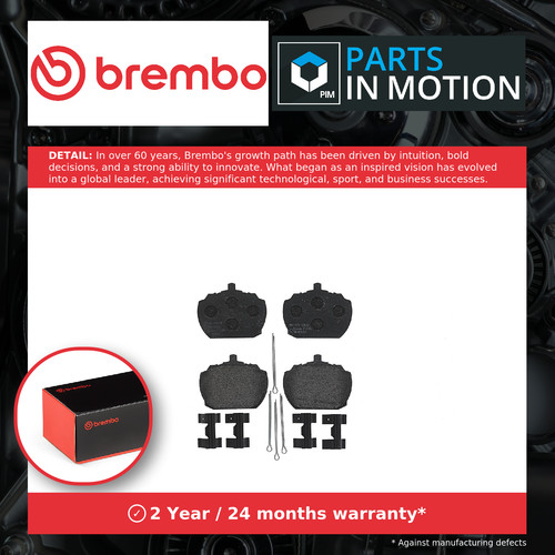 Brake pads set fits mgb - pads,