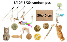 5/10/15/20x Cat Toys Chew Toy