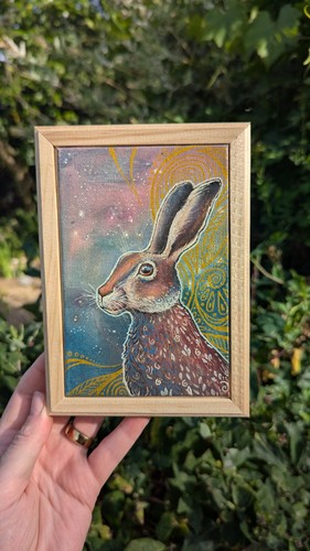 Original painting whimsical - painting,