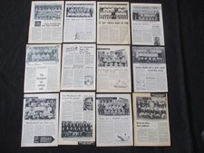 Football Monthly Magazine - 'With The Amateurs' Series - Set 1