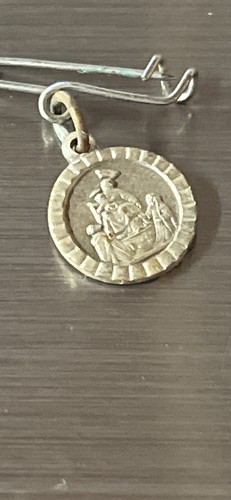 Vintage christopher medal - vintage,