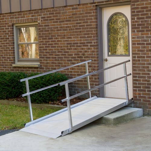 Silver spring aluminum - 8', -silver