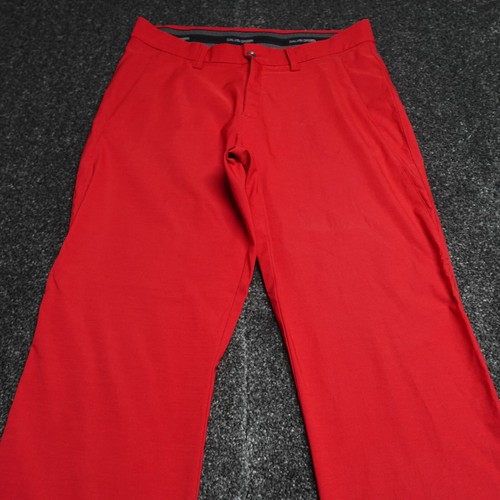 Galvin green golf trousers red - galvin,