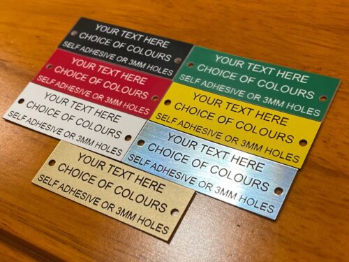 Manufacturer plaques placards - manufacturer,
