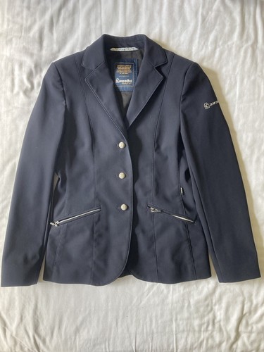 Girls navy riding jacket - navy,