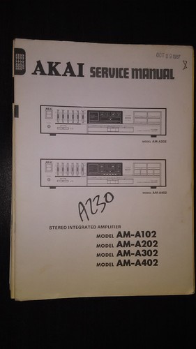 Akai a102 a202 a302 a402 - akai,