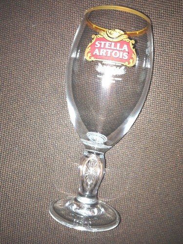 Stella artois chalice glass - stella,