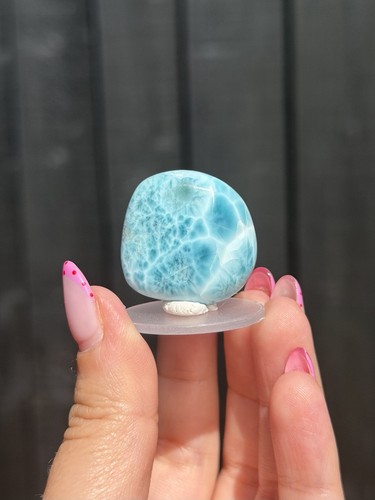Larimar aaa grade tumbled - aaa,