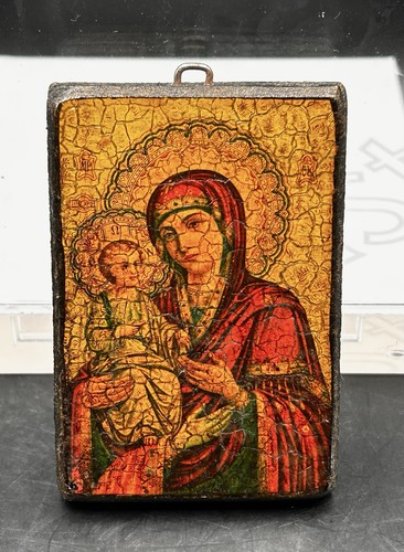 Vintage religious wooden wall - vintage,