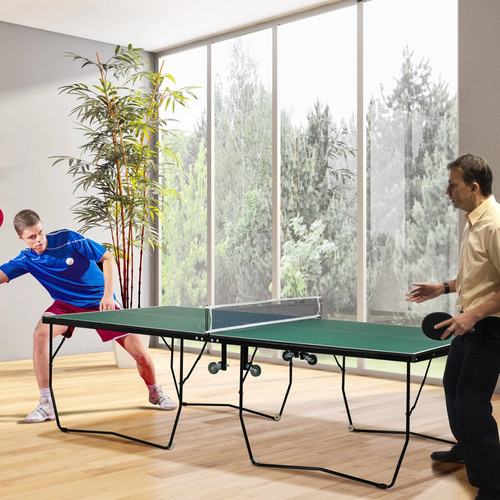 Folding table tennis set - folding,