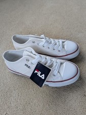 White / Cream Fila Sneakers