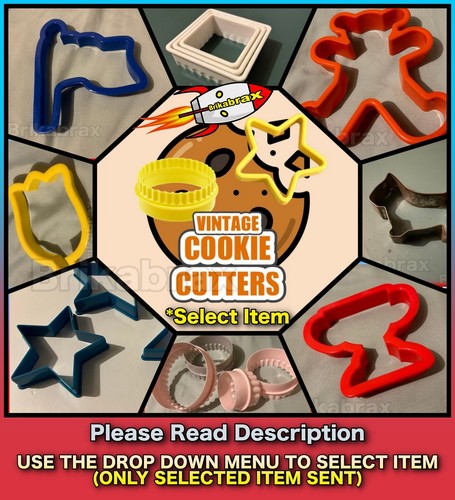 Vintage cookie cutters - vintage,