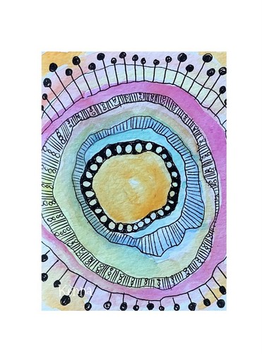 Aceo kenna abstract art - kenna,
