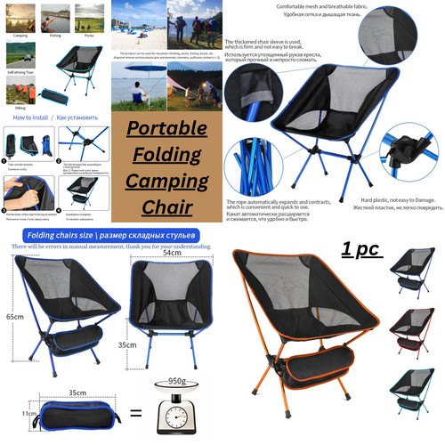 Folding camping chair - folding,