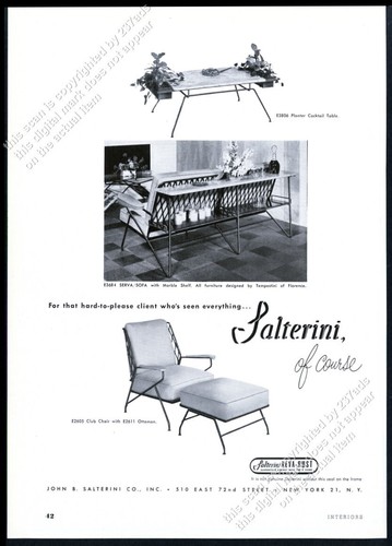 1953 salterini furniture chair - 1953,