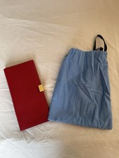 Smythson of Bond Street Travel Wallet & Passport Holder Set Leather in Red NWOT