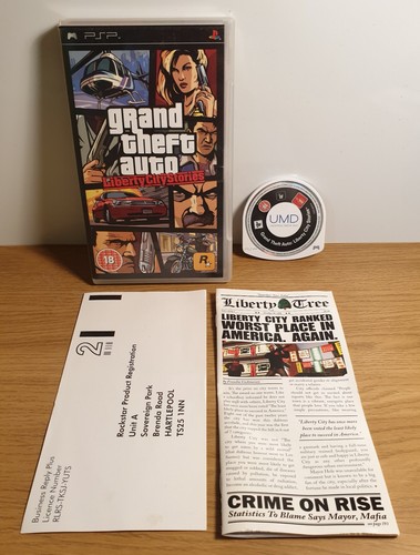 Sony psp grand theft - psp, auto