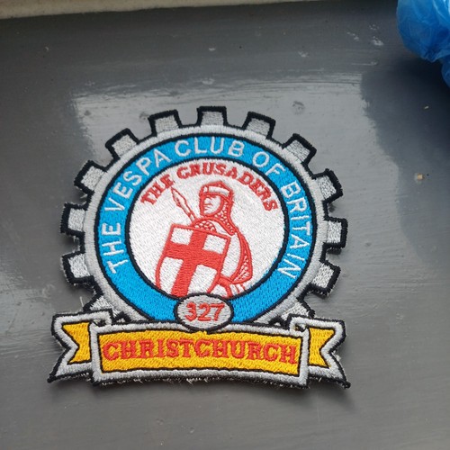 Scooter rally patch - scooter,