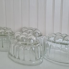 Set four vintage glass - of,