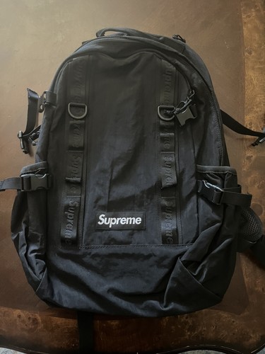New supreme backpack black - new,