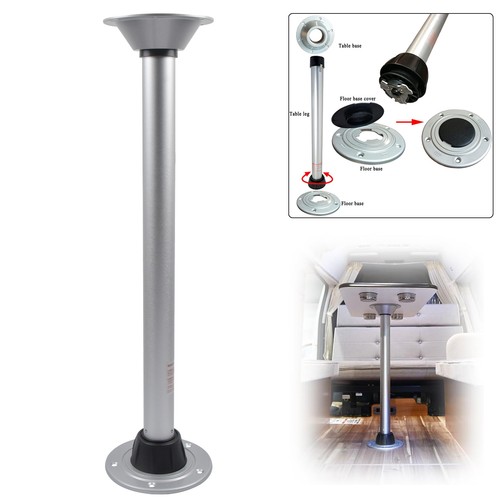 Flush floor table leg - flush,