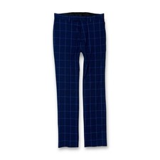 Lambretta Navy Plaid Slim Fit