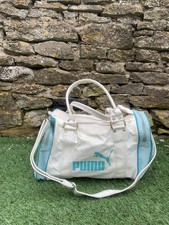 Puma Faux Leather Blue White