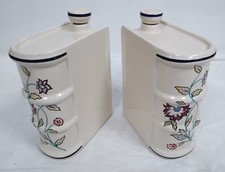 Camargue Porcelain Decanter bookends Made in France EMPTY - X09GA