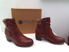 PAVERS WOMENS ANKLE BOOTS SIZE