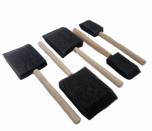 Foam sponge art paint brush - 4,