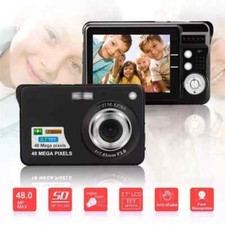 Digital Camera Mini 18MP 2.7" 8 Zoom Anti-shake Full HD Digital Camera black UK