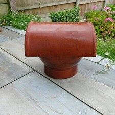 Terracotta Bonnet Chimney Pot Cowl Hood