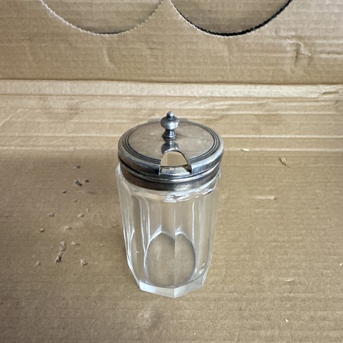 Antique silver plate lidded - antique,