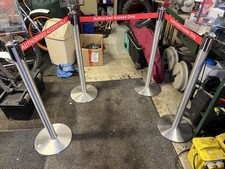 Tensa Belt Barriers Pedestrian Access  Control Fencing X 8