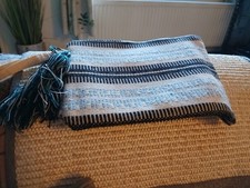 Decorated Fabric Clutch Bag