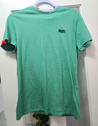 Superdry orange label - label, co