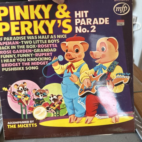 Vinyl pinky perky s hit - perky`s,
