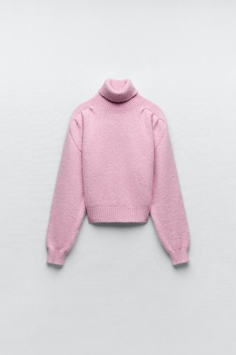 Zara lilac high neck - zara,