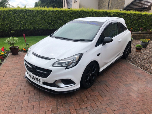 Trc vauxhall corsa - e, front