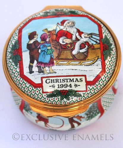 Halcyon days enamels christmas - halcyon,