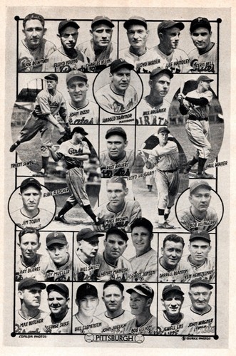 1939 pittsburgh pirates honus - pittsburgh,