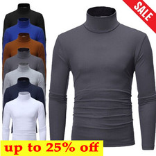 Mens Roll Neck  Lightweight