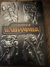 Total War War Hammer Steelbook Complete 3-Disc Set with Inserts and Manual