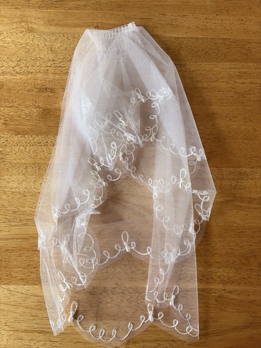 First holy communion kid - holy, veil