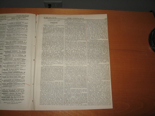 1873 athenaeum huxley - 1873,