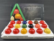 super crystalate snooker balls