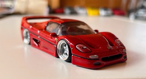 Hotwheels custom ferrari - hotwheels,