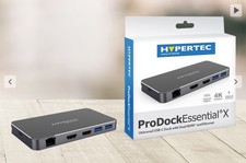 Hypertec Pro Dock Essential X Docking Station - Brand New In Box Free Postage!