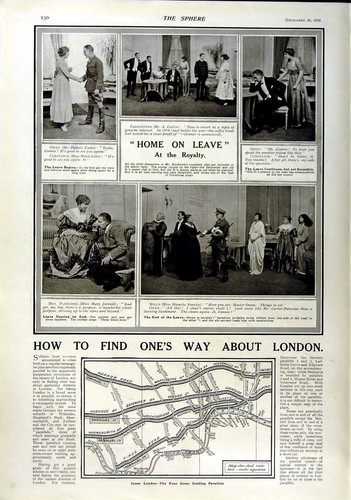 Original old antique print - original,