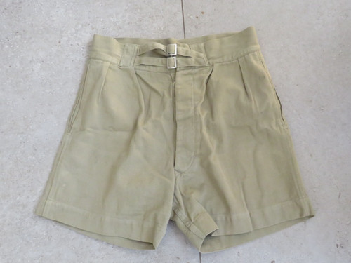 Wwii raaf khaki drill shorts - khaki,